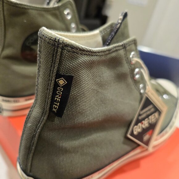 Converse Chuck 70 Gore-Tex High Top Mountain UTILITY BLACK A08566C MENS 10 New - Picture 5 of 15